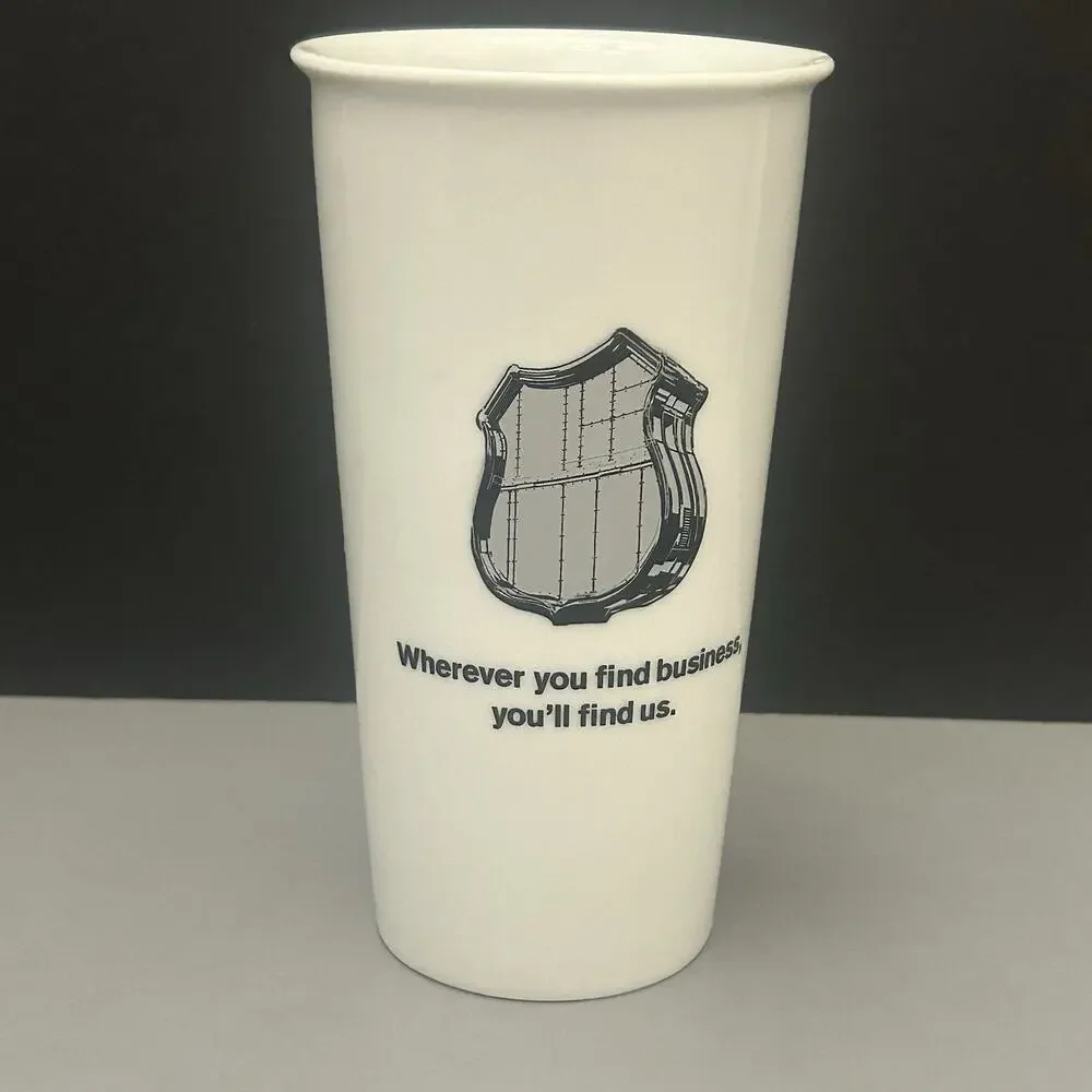 Union Pacific Ceramic Tumbler Cup Mug 16 oz
